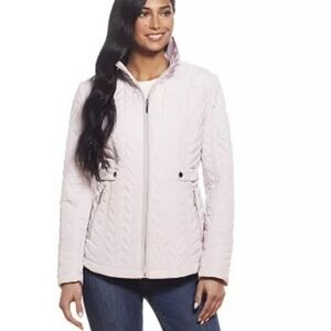 Gallery New York Women's Jacket Size S Lavender Purple Quilted Puffer